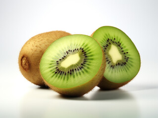 Fototapeta premium Kiwi isolated on white background.