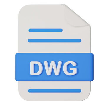 dwg filename extension 3d icon