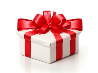 Obraz premium gift box with ribbon