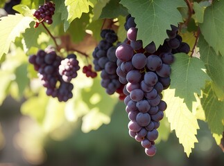 Fototapeta premium soft focus image of grape