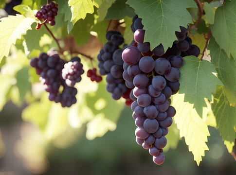 soft focus image of grape