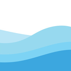 Abstract Water wave design background