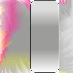 Template abstract art for inserting advertising products.