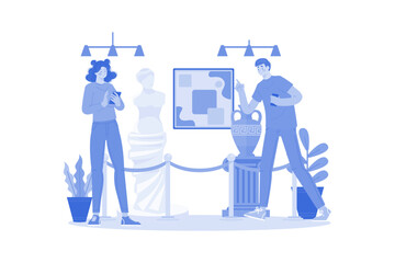 Cultural tour operator arranging museum and historic site visits.