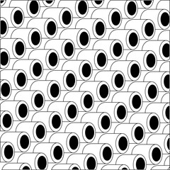 Geometric texture with round protruding cylinders with holes.