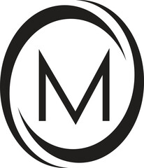 m logo design