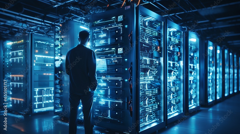 Poster securing the future: ai-powered network management in a modern data center with cloud networking