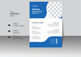 Modern company business flyer  design ,Corporate business flyer design