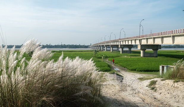 Mohipur Bridge, Tista River, Rangpur, Bangladesh