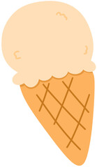 Ice cream vanilla