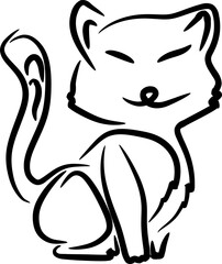 hand drawing Illustration of an animal