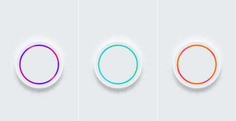 circle background for tech products