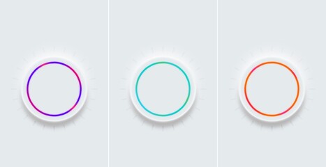 circle background for tech products