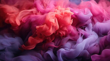 Fuchsia Smoke, Macro shot , Color Gradient, Background HD