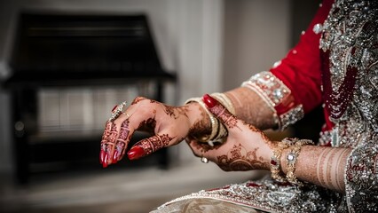 pakistani wedding dress and pakistani bride