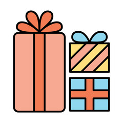 Gift box icon