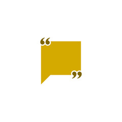  Speech bubble quote icon isolated on transparent background