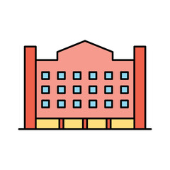 Fototapeta premium Building icon