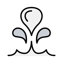 Obraz premium Water icon