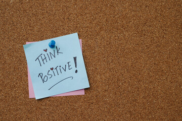 collection of colorful variety post it. paper note reminder sticky notes pin paper blue  on cork...