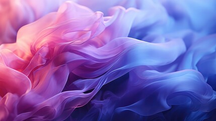 Obraz premium Periwinkle Smoke, Macro shot , Color Gradient, Background HD