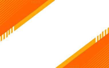 Orange frame corporate background. Modern frames for corporate design needs