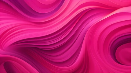 Abstract Background of soft Swirls in fuchsia Colors. Modern Wallpaper with Copy Space - obrazy, fototapety, plakaty