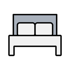 Double bed icon