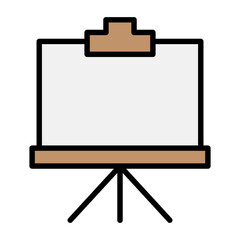 Painting stand icon