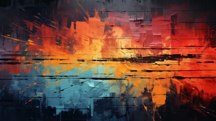 Fototapeta premium Abstract background image generated by AI