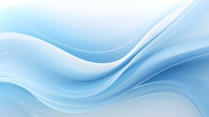 Abstract Background of soft Swirls in light blue Colors. Modern Wallpaper with Copy Space