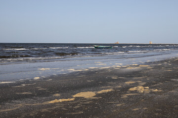 The Beach, Sea, and Boat