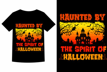 Halloween t-shirt design,  trick or treat, happy halloween, scary night, halloween party, halloweeb vibes.