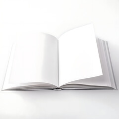 Blank Hardcover Book: Simple, Untitled, and Unmarked Design