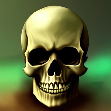 Skull artwork