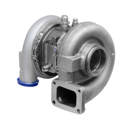 automobile air turbine for engine or diesel isolated on white background
