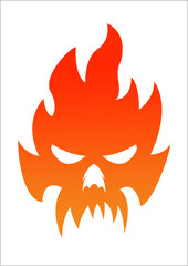 illustration of a devil