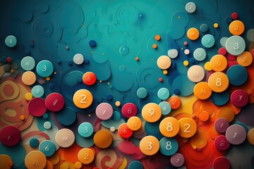 Abstract background for Bingo Birthday Week