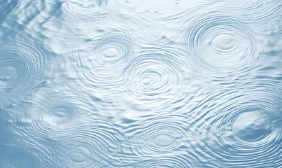 Foto op Canvas water ripple background texture, Generative AI © Digi ART