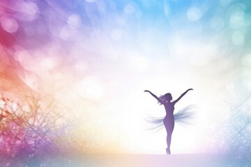 Beautiful background on the desktop - yoga, healthy lifestyle
