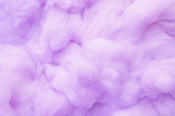 Sweet purple fluffy cotton candy background, soft colorful pastel candyfloss texture, abstract...