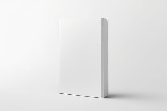 Blank Hardcover Book Mockup Floating On White In Mockup . Сoncept Blank Hardcover Book, Book Mockup, Hardcover Book, Floating Book