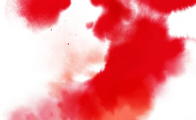 red watercolor paint texture