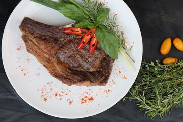  Grilled steak food meat bbq grill 