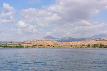 The Sea Of Galilee in Tiberias, Israel, Where Jesus walked on the water