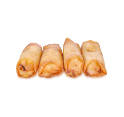 spring rolls isolated on transparent background (.PNG)