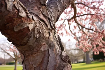 Gordijnen magnolia bark off the tree © Alfazet Chronicles