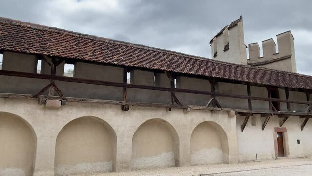 Video of the Basel Medieval City Wall, Switzerland