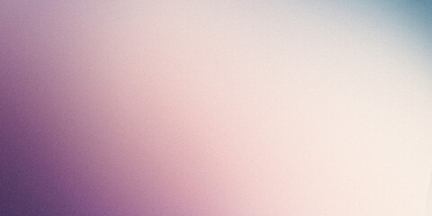 Grainy gradient background mauve pink beige smooth pastel colors backdrop noise texture effect copy space - obrazy, fototapety, plakaty