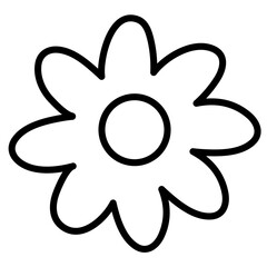 Illustration of flower outline png for kid colouring book, earth, environment, plants, tree, backyard, nature, garden, floral print, blossom, spring, summer, autumn, picnic, transparent background